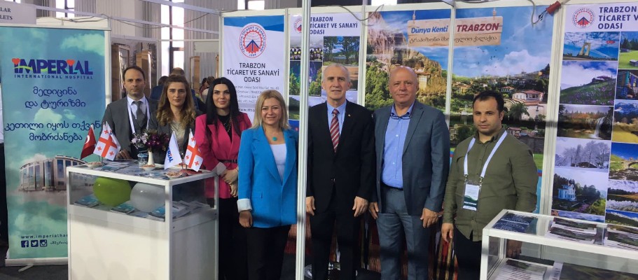 Trabzon, Batum Turizm Fuarı'nda tanıtıldı, ikili iş görüşmeleri gerçekleştirildi